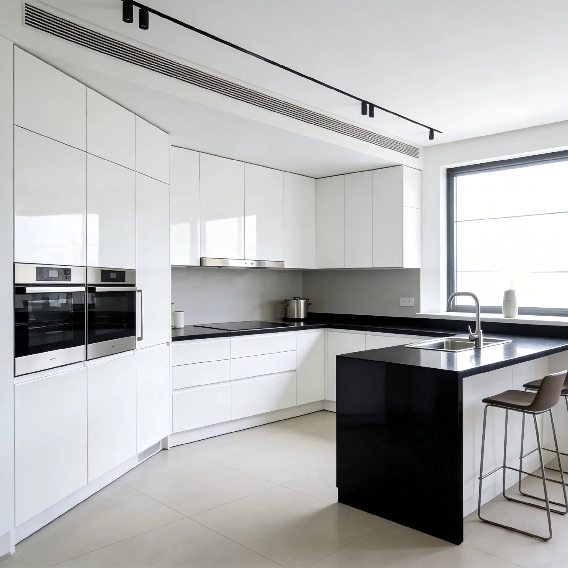 Modern Kitchen Cabinet System for Residential Development Projects