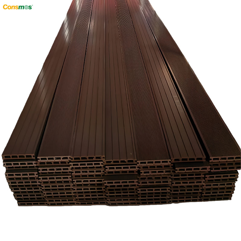 Waterproof Co-Extrusion Pool Wood Plastic Composite Decking WPC Building Material