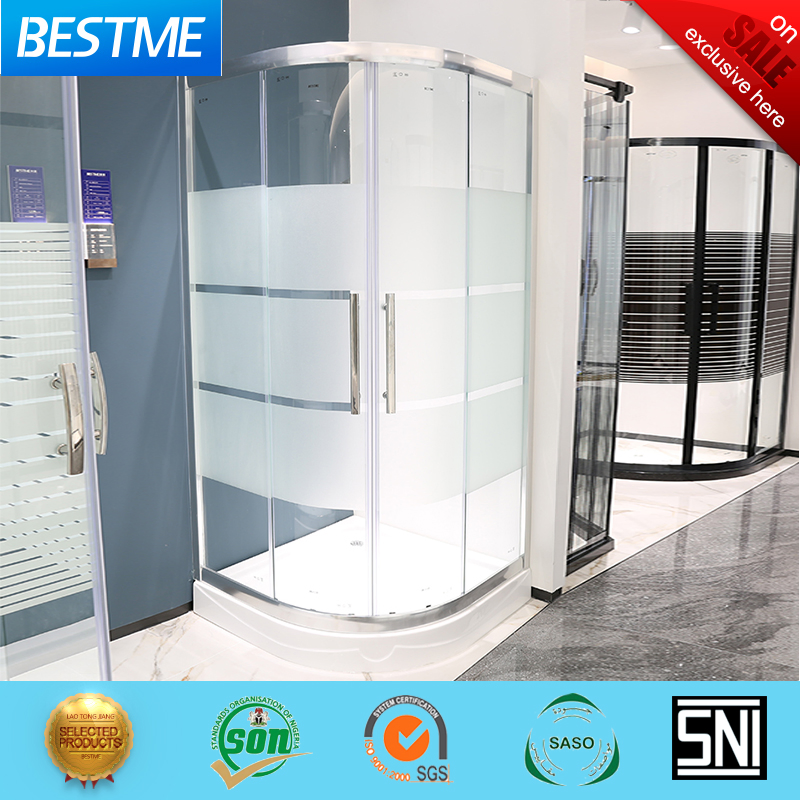 Popular Fashion Sanitary Ware Frameless Hinge Shower Enclosure for Bathroom (BL-Z3503)