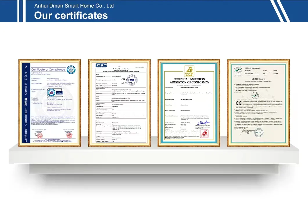 Certifications Display
