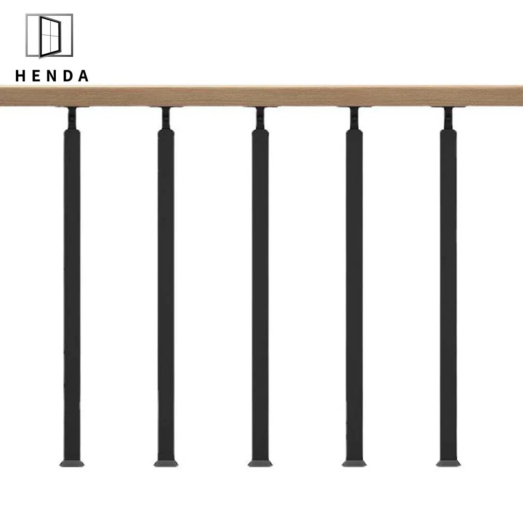 Removable Outdoor Steel Aluminum Wrought Iron Pivot Metal Stair Railings