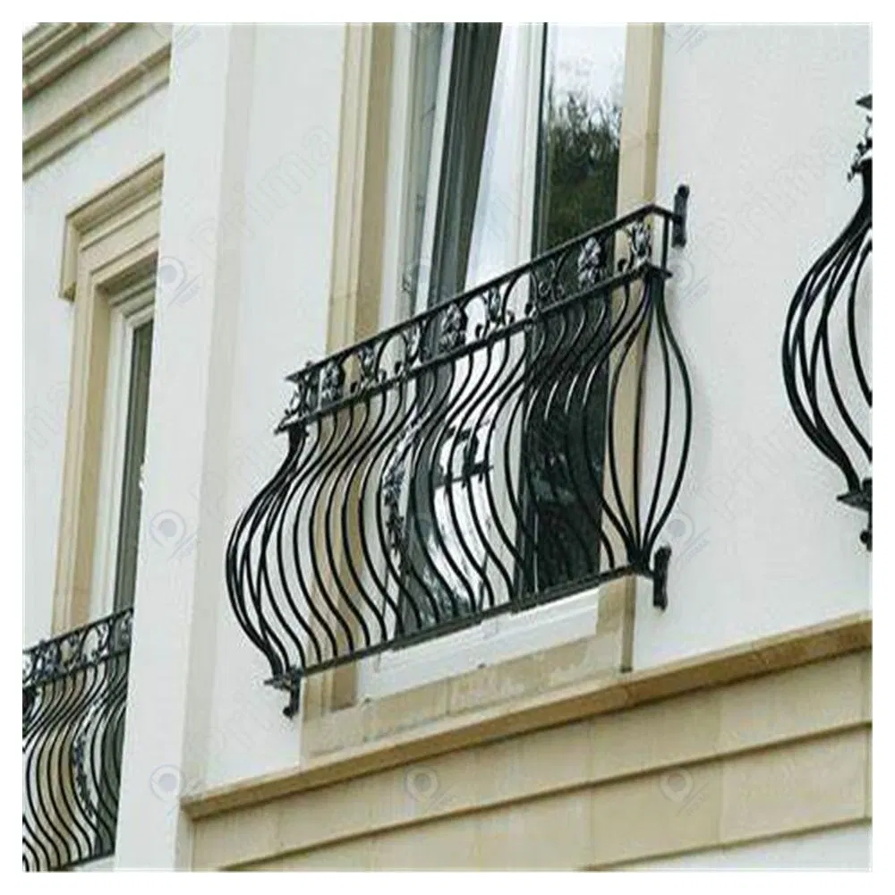 Prima Customizable New Style Wrought Iron Fence Classic Wrought Iron Railing