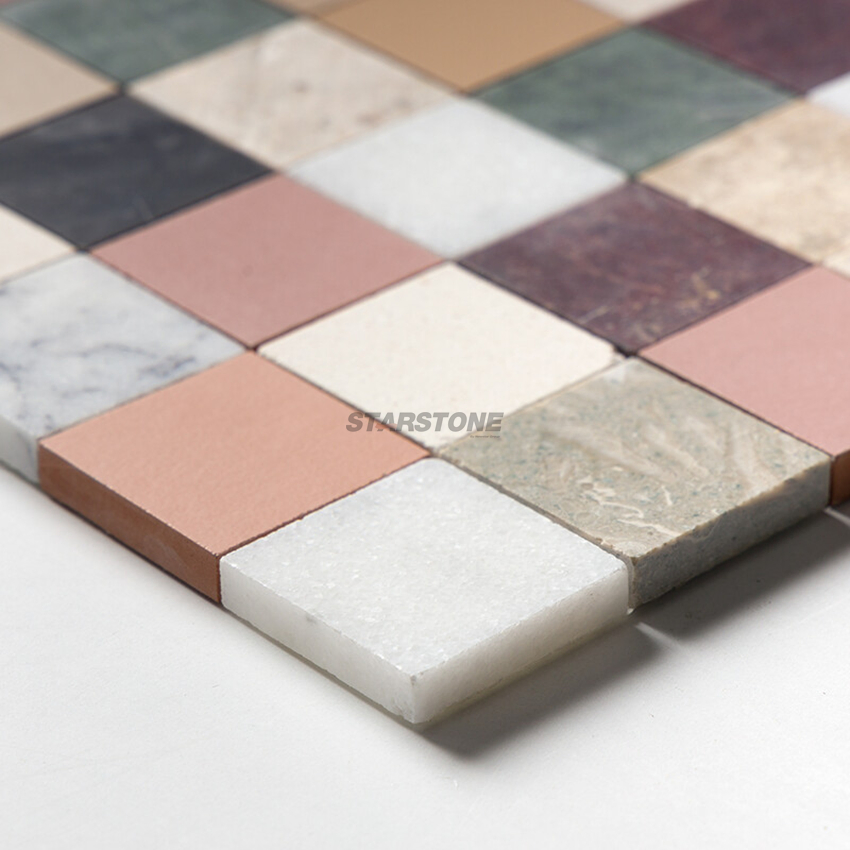 Starstone Nature Marble Mosaic Tile for Bathroom, Swimming Pool Wall and Floor