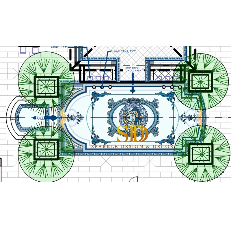 Mosaic Pattern for Home