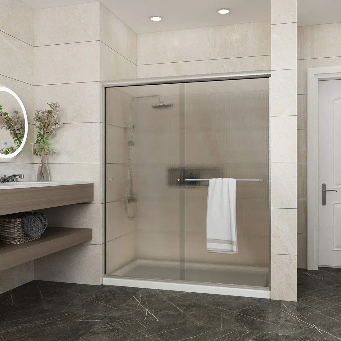 Modern Frameless Corner Shower Enclosures for Stylish Bathrooms