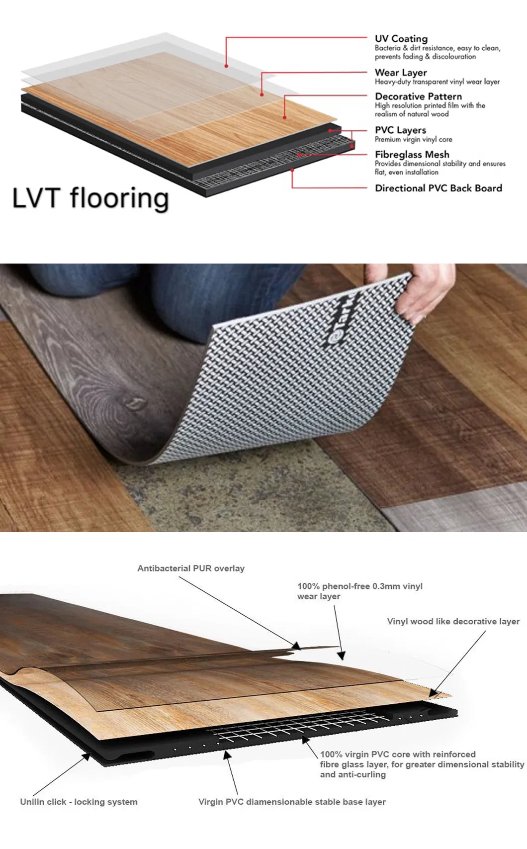 PVC Vinyl Floor Plank