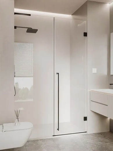 New Model Internet Celebrity Easy Installation Frameless Shower Enclosure