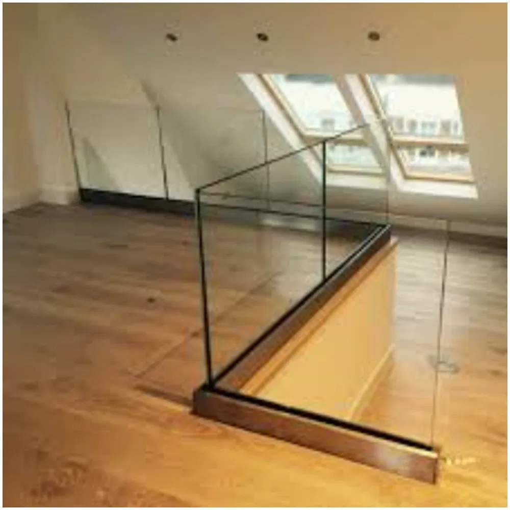 Cbmmart Balcony U Channel Wrought Iron Aluminum Glass Staircase Steel Railing Stairs