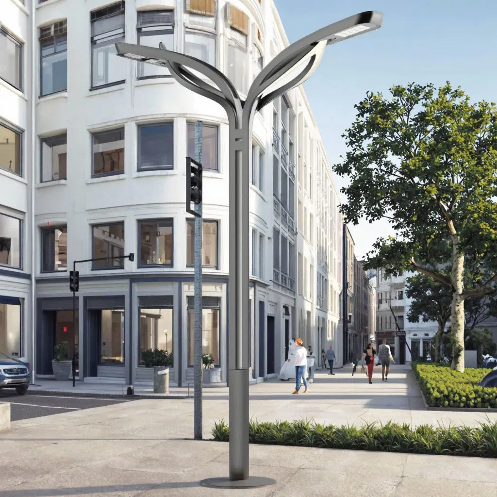 Innovative Smart LED Street Lighting with Integrated Surveillance Features