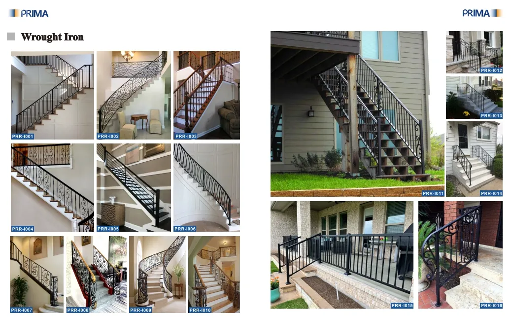 Wrought Iron Stair Railing 8