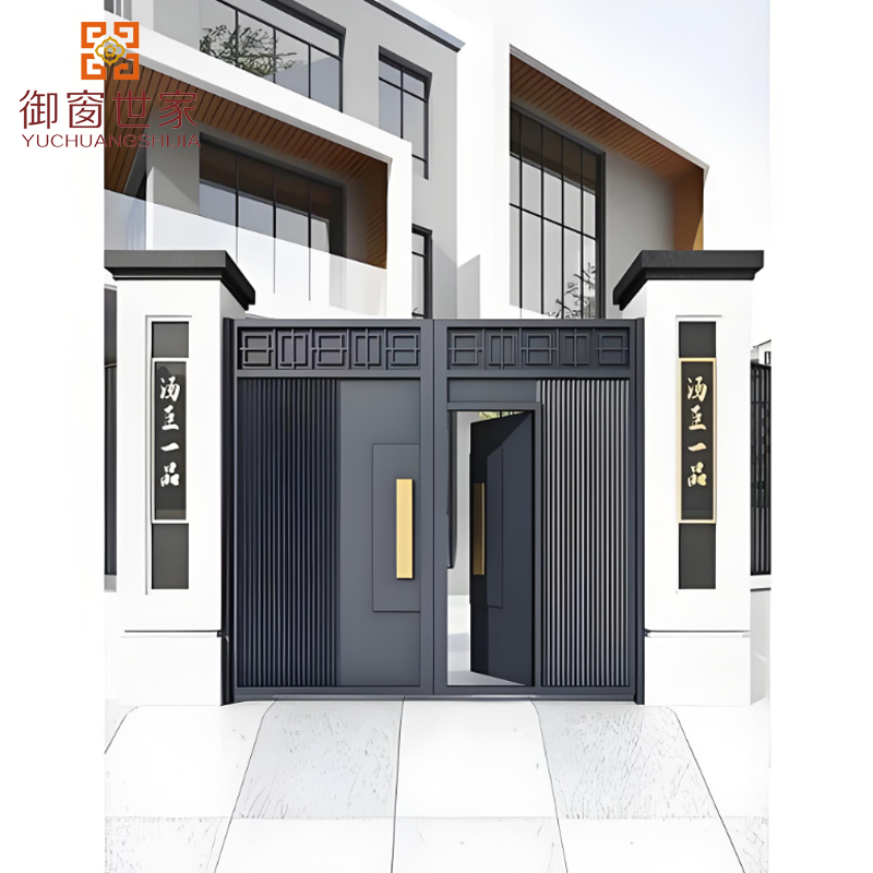 Wholesale Manual Sliding Automatic Main Drivey Aluminum Interior Security Steel Door