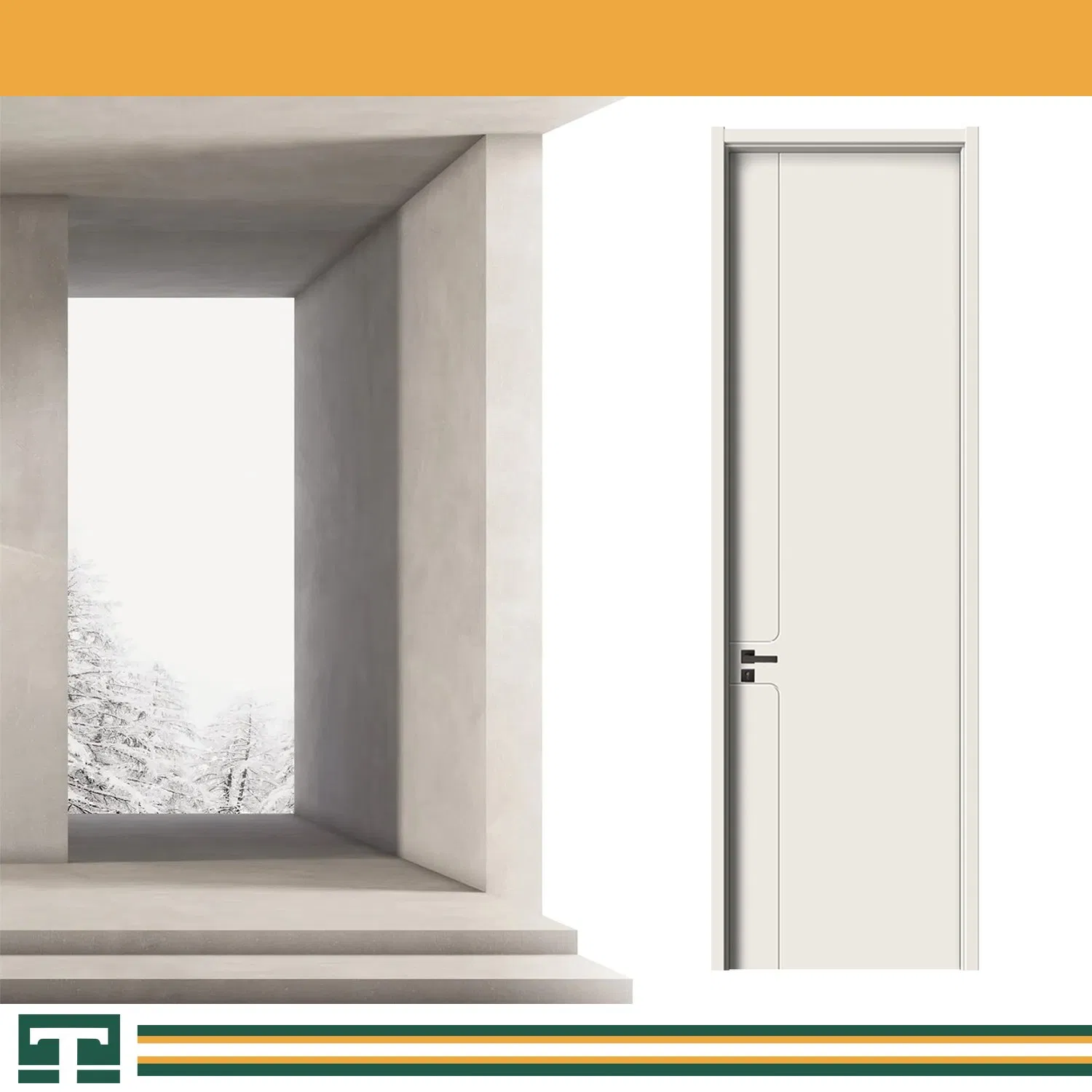 Wholesale Solid Wood Door Interior Wooden WPC Room Composite Entrance House Exterior Main Room Pivot Fire Entry Foshan Home Real Top 10 Honeycomb Door Price