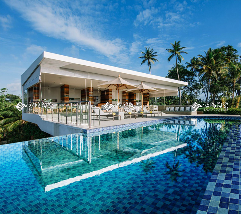 Durable and Stylish Swimming Floor Mosaic Tiles for Pools