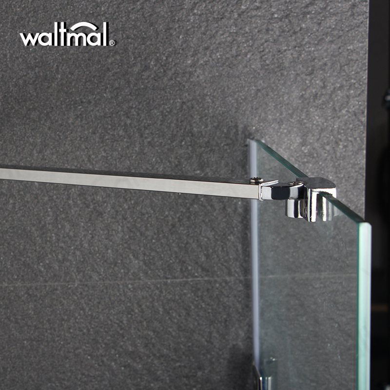 Simple Neo Corner Frameless Hinge Nano Glass Shower Enclosure