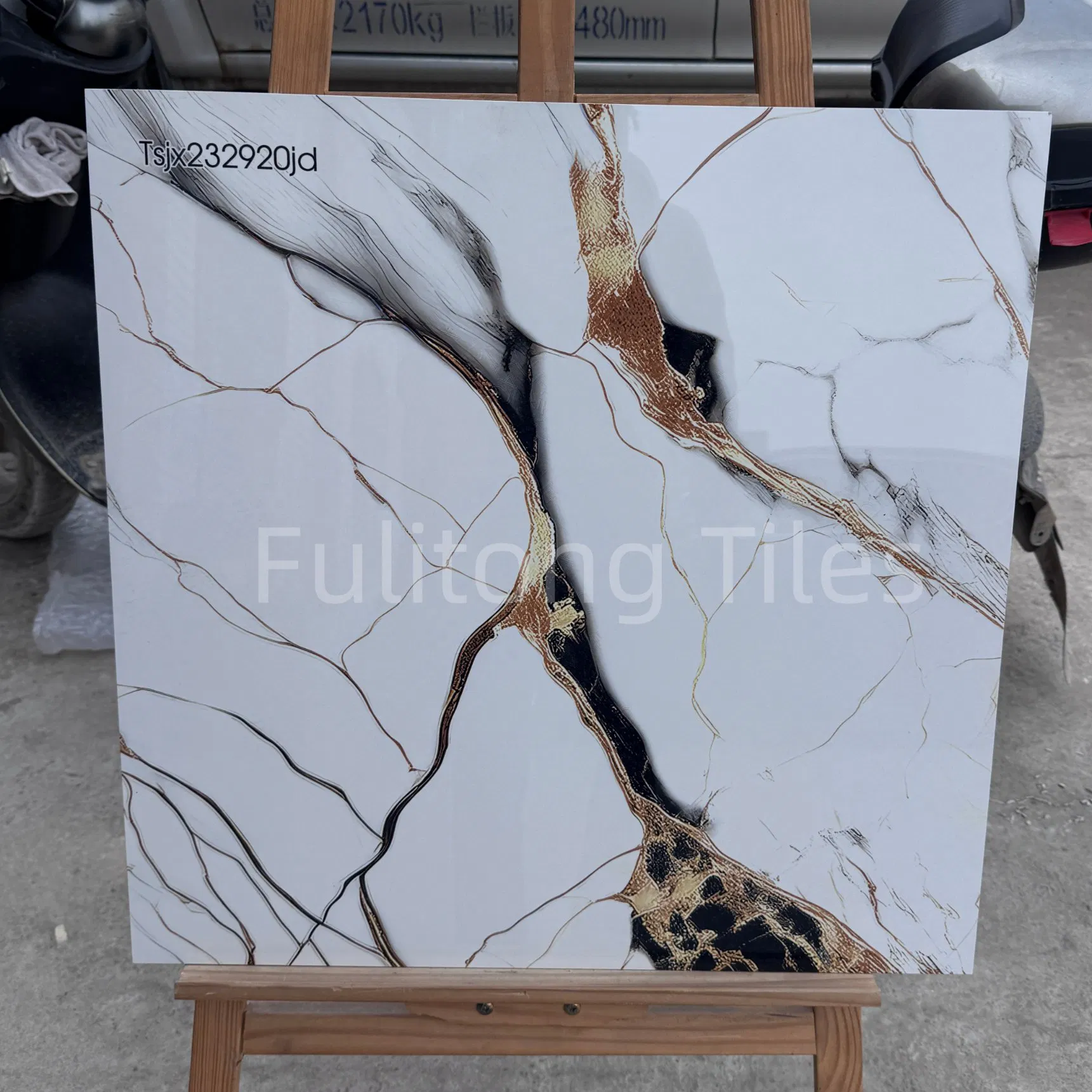 Hot Sell Glazed Ceramic White Full Polished Porcelain Wall Floor Tile