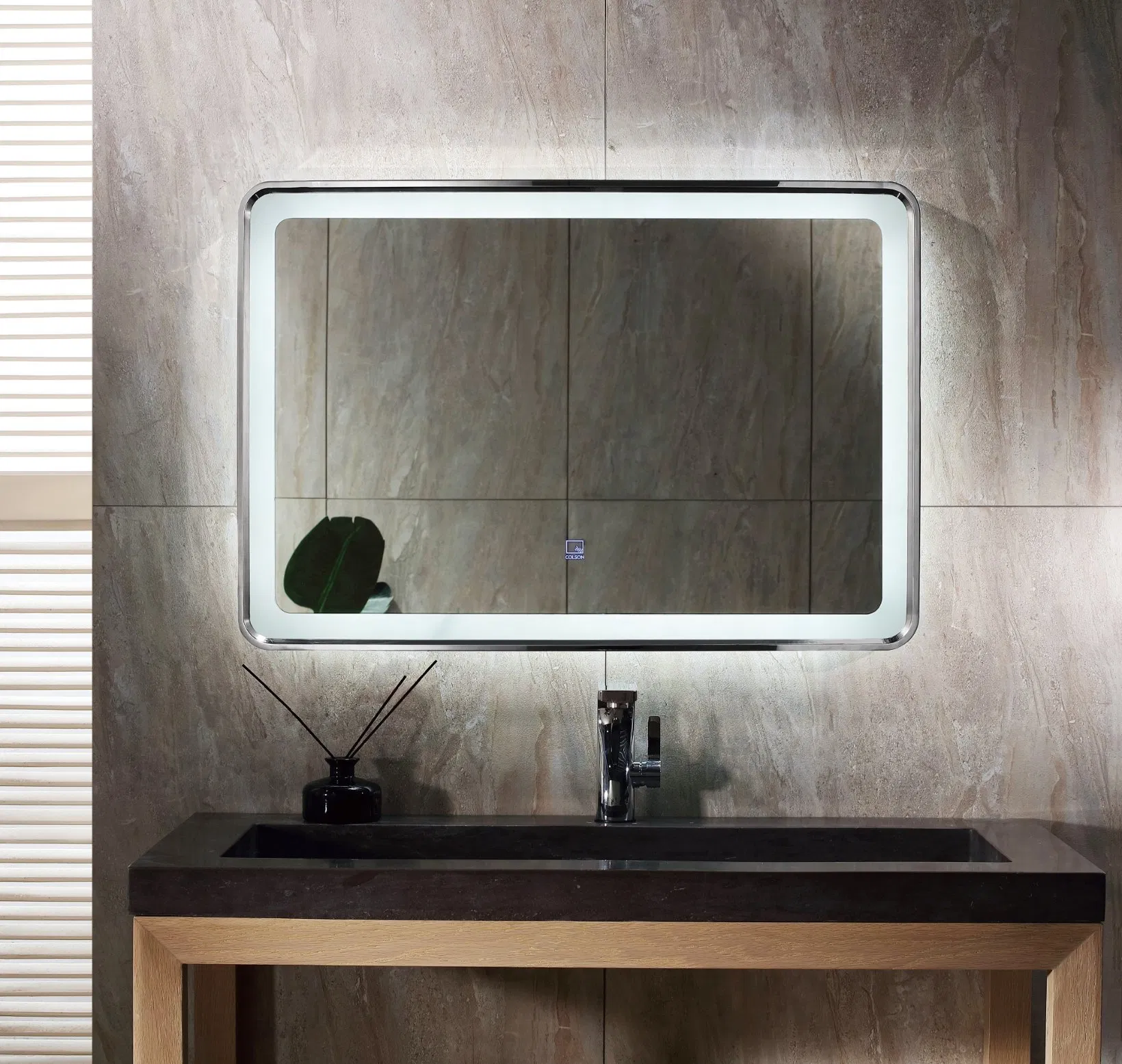 Ss6031 Stainless Steel Bathroom Furniture Double Basin Vanity Unit