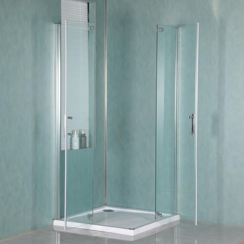 Unique Design Wholesale Square Frameless Aluminum Alloy Shower Enclosure