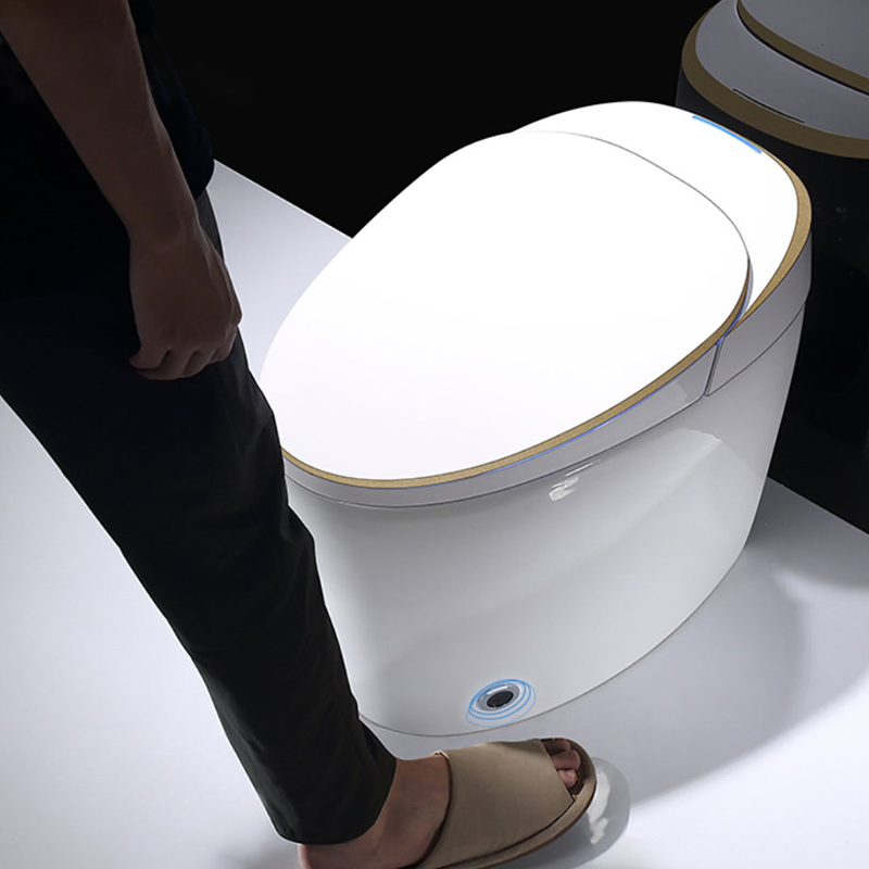 Bathroom Toilet Radar Flip Foot Feel Bath Toilet Ceramic Bidet Toilet Seat Smart