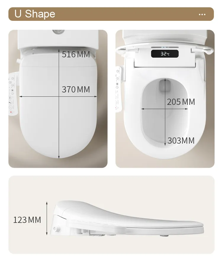 Bidet Smart Electrical Heated Intelligent Toilet Seat