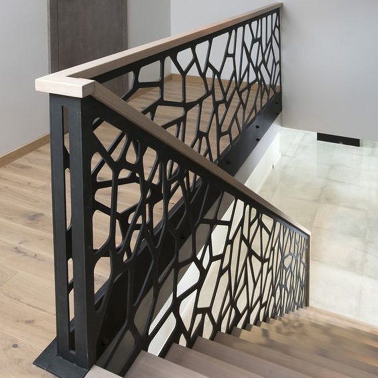 Modern Balcony Wrought Iron Railing Design
