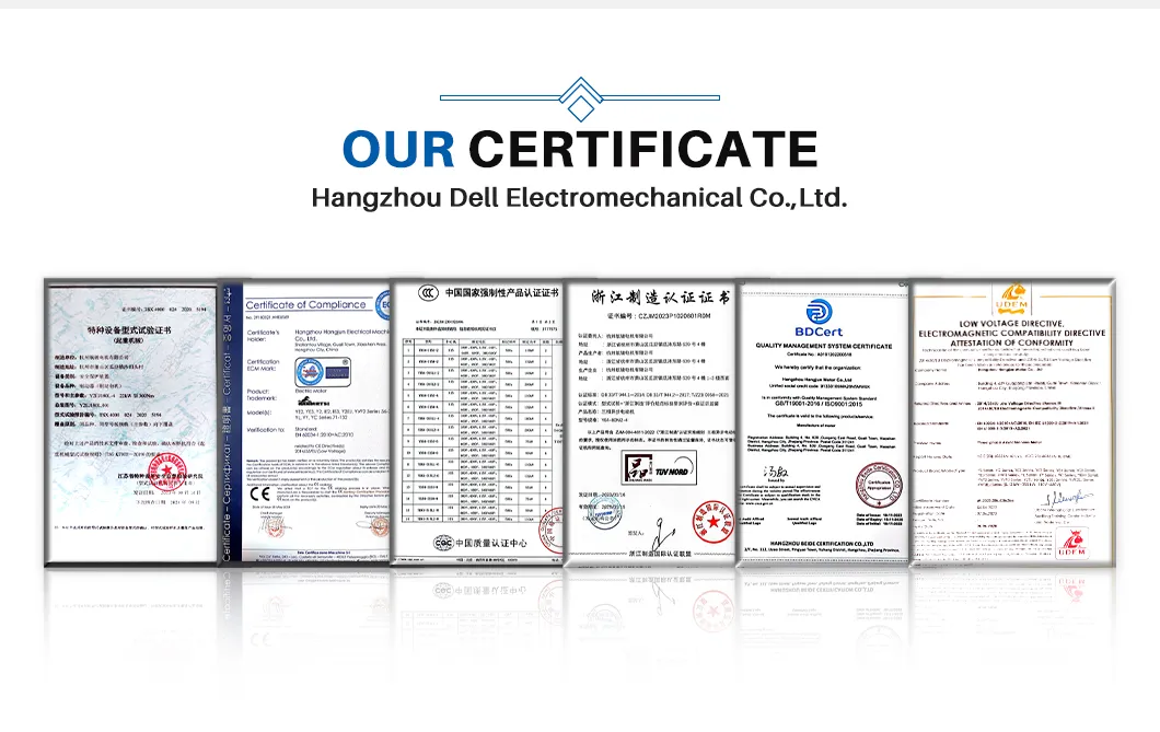 Certificates