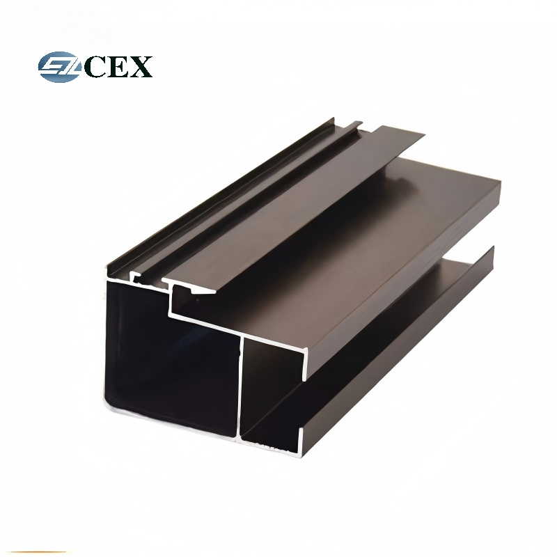 Custom Aluminum/6005/5083 Aluminum Extrusion/Warm Extrusion Powder Coating Window Frame