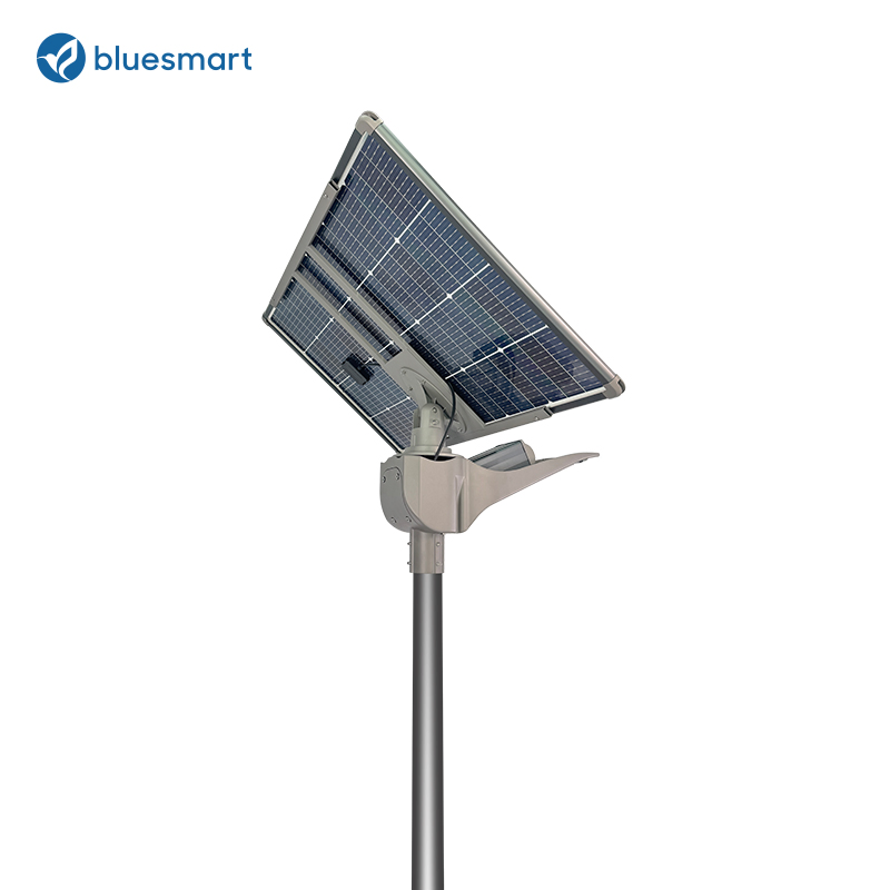 Bluesmart 60W Smart Systemst Outdoor Integrated Solar LED Lighting for Street