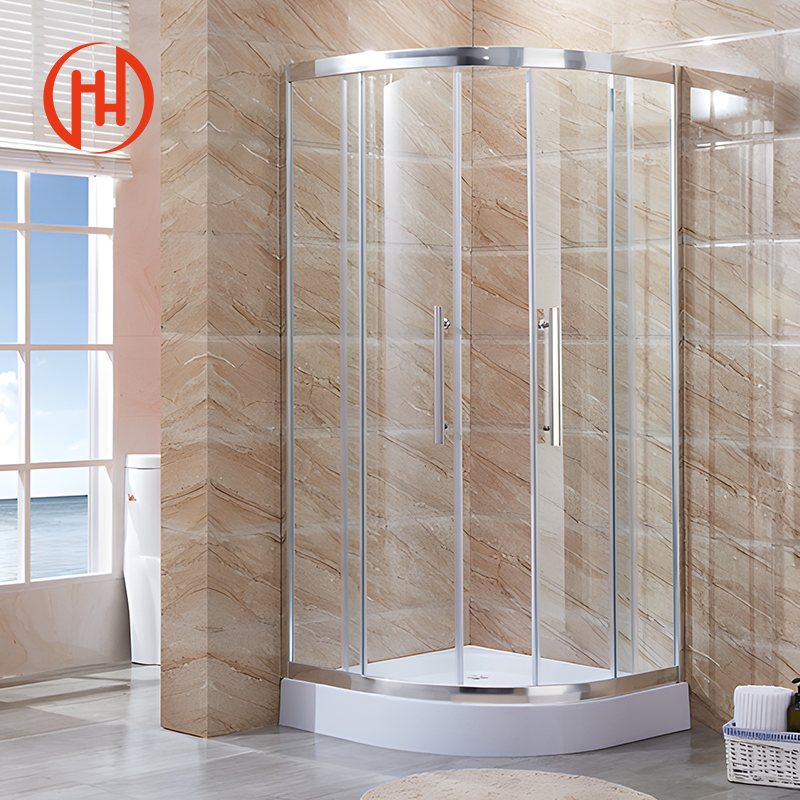 Frameless Sliding Shower Door Enclosure 8mm or 10mm Tempered Glass