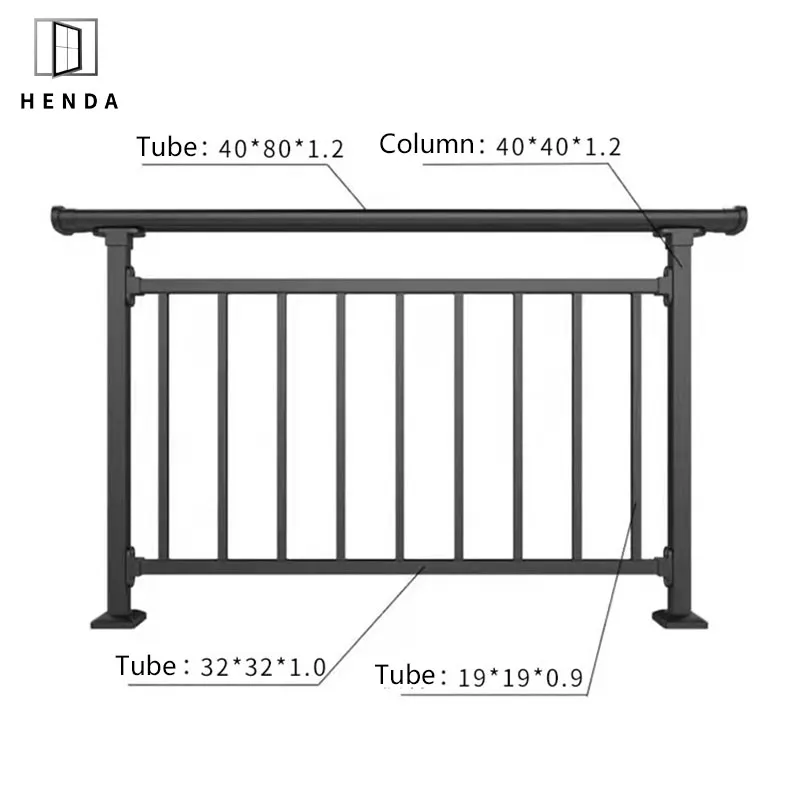 Stair Railing Detail 3