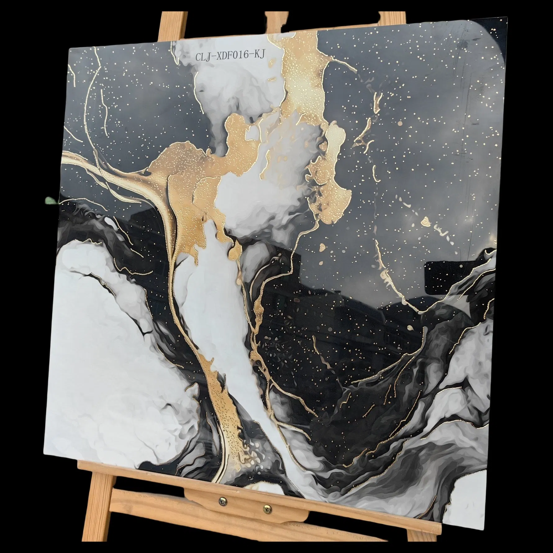 60X60cm Glazed Ceramic Crystal Porcelain Wall Floor Tiles with Gold and Silver