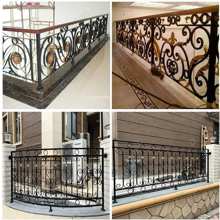 Wrought Iron Railing Design 3