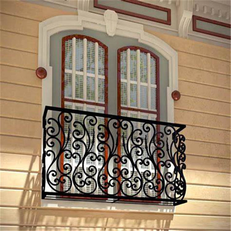 Wrought Iron Balustrade/Indoor Wrought Iron Stairs Railing Design