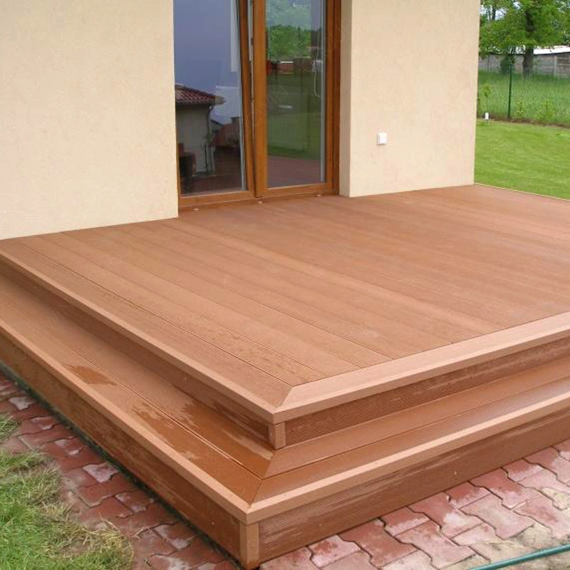 Outdoor Garden Lame Composite Decking Art Board WPC Material Price