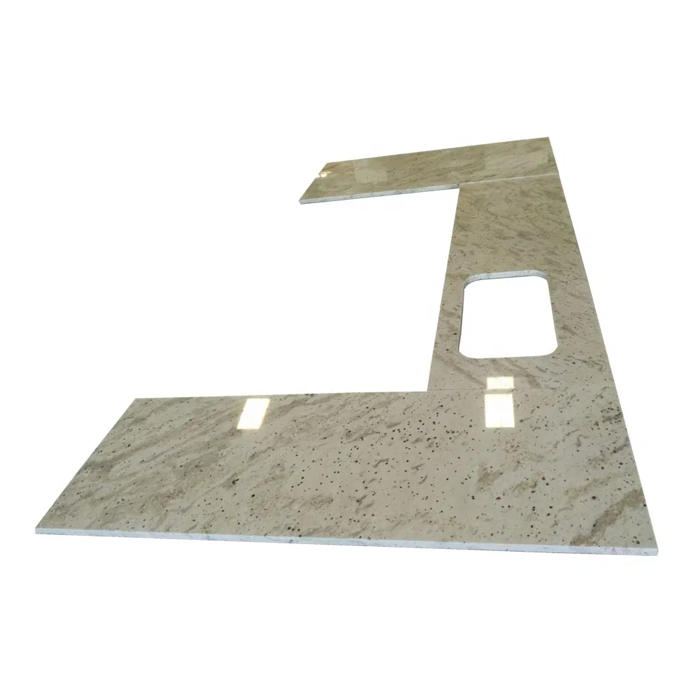 Factory Manufacture Customize White/Black/Grey/Yellow/Blue Granite/Marble/Quartz Stone Kitchen Bathroom Eased/Laminate Bar Vanity Island Table Work Countertops