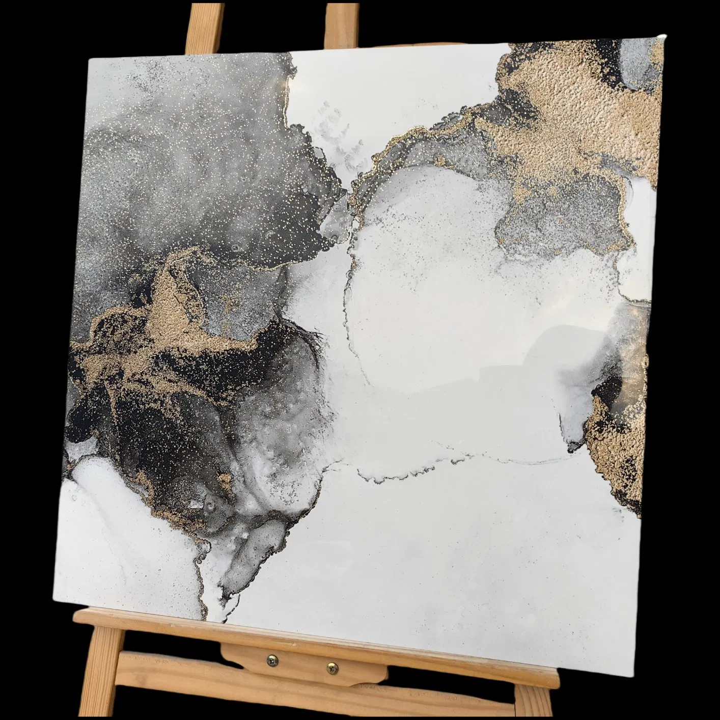 60X60cm Glazed Ceramic Crystal Porcelain Wall Floor Tiles with Gold and Silver