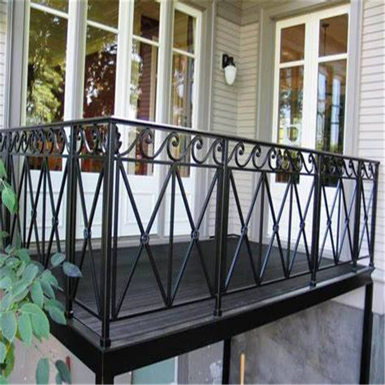 Wrought Iron Balustrade/Indoor Wrought Iron Stairs Railing Design
