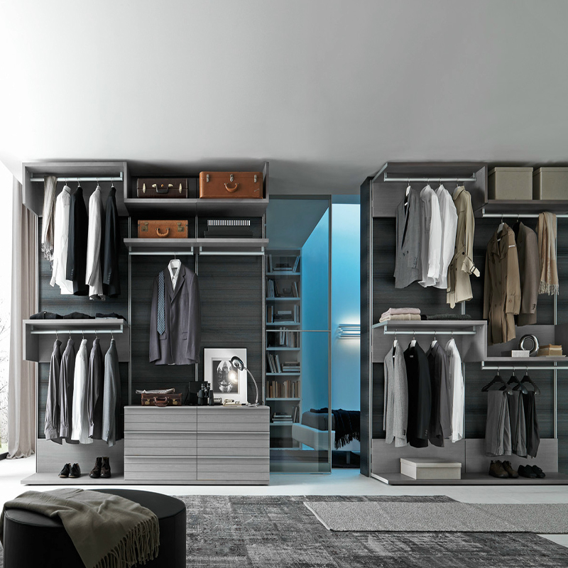 Wooden Sliding Door Wall Wardrobe Closet Custom Made Furniture Modern Design Wardrobe Bedroom Furniture