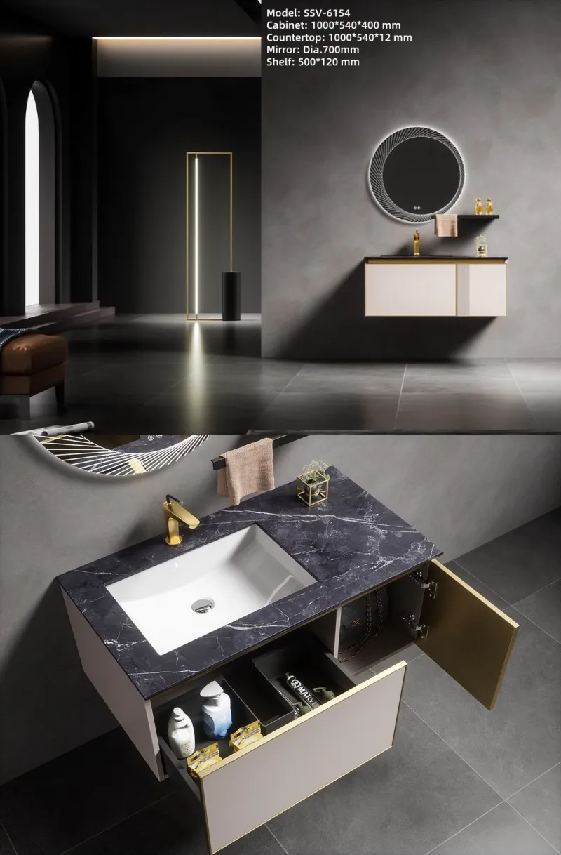 Stainless Steel Bathroom Vanity Unit Specs