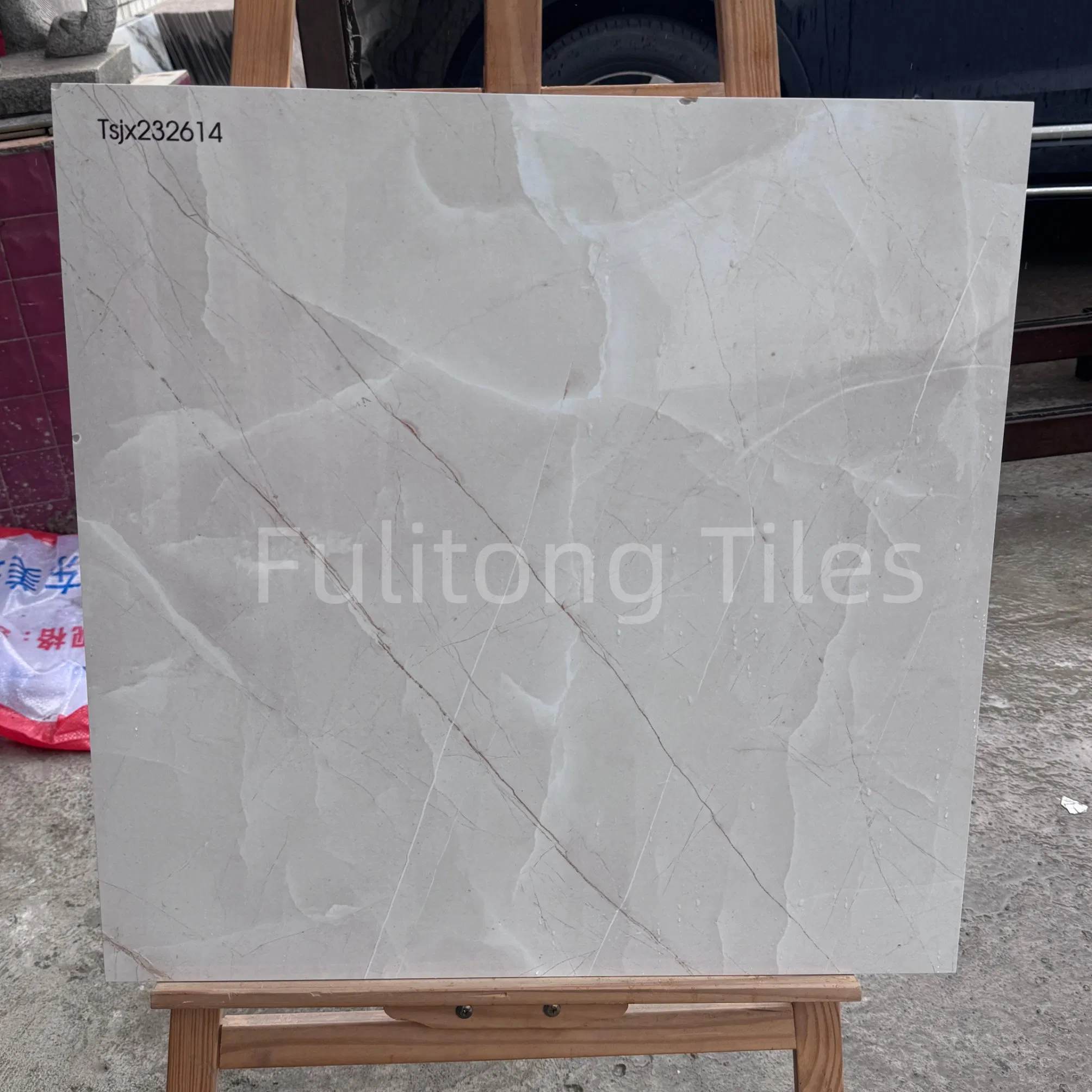 Hot Sell Glazed Ceramic White Full Polished Porcelain Wall Floor Tile
