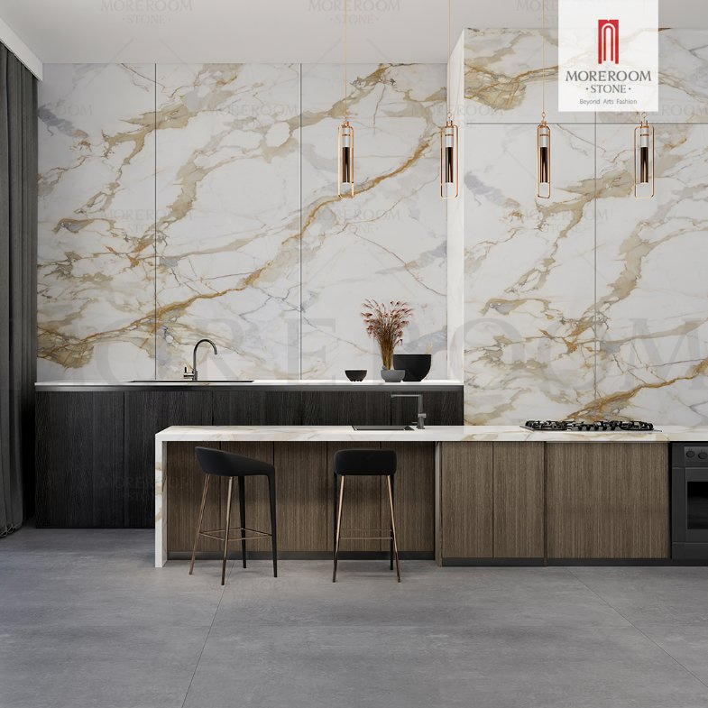 Full Body Soft Stone Sintered Stone Slabs Texured 3200X1600 for Living Room and Bathroom