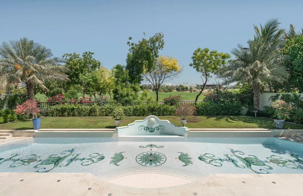 Glass Mosaic Pool Tile Art 6