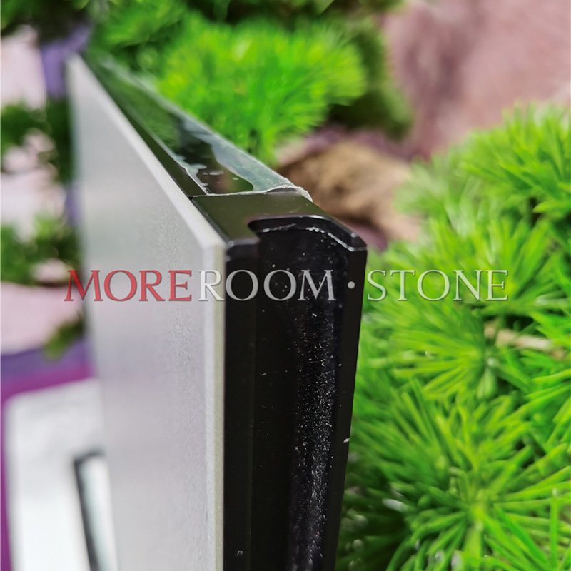 China Factory Bedroom Marble Sintered Stone Slab Wardrobe Cabinet Door