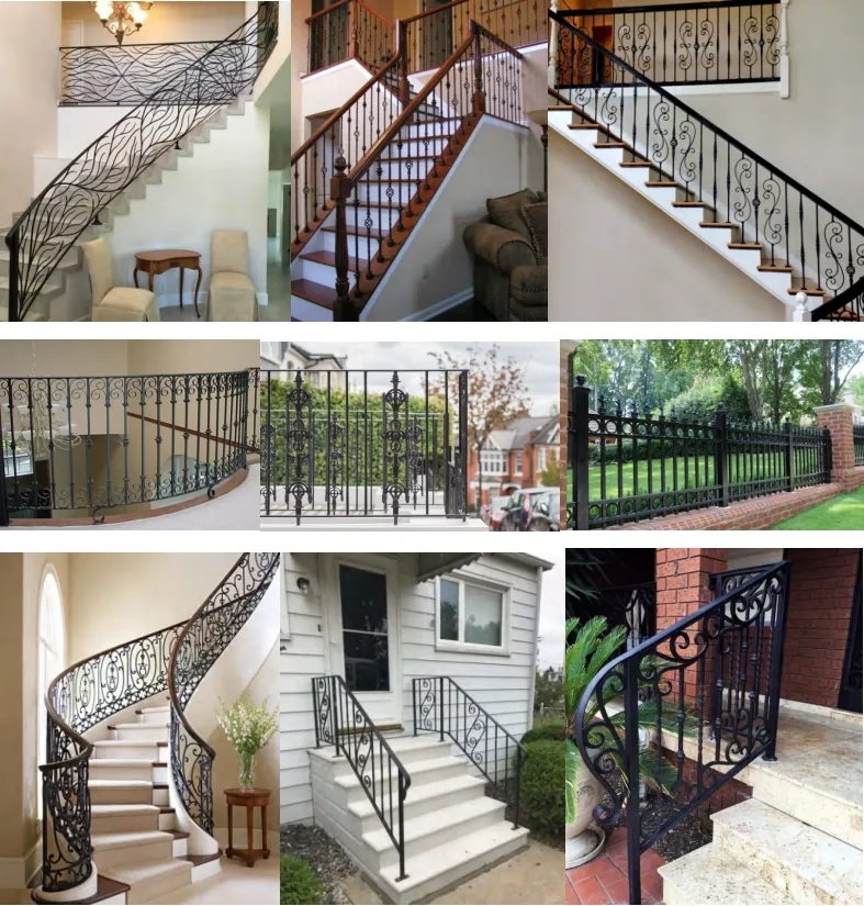Balcony Railing Wrought Iron Railing