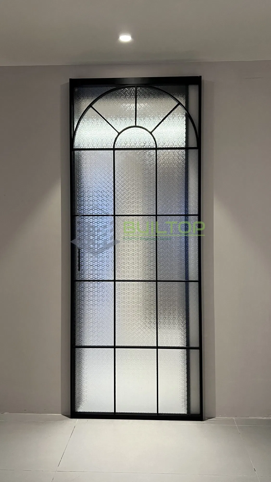 Interior Frameless Concealed Wall Mounted Hidden Track Solid Wood Sliding Door Ghost Door