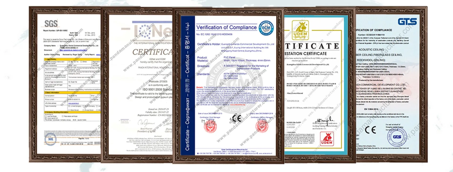 Certifications