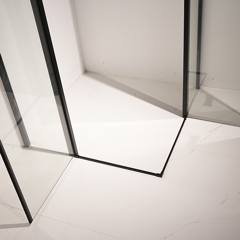 China Factory Supplyalumium Profiles for Black French Frameless Shower Enclosure