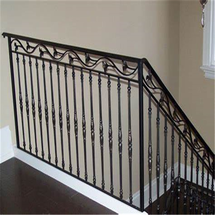 Prima Classic Design Staircase Fence Safety Interior Wrought Iron Stair Railings