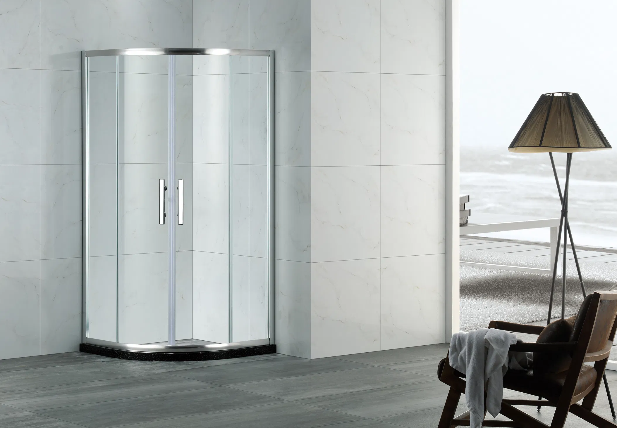 Wholesale Bathroom Frameless Shower Cubicles Price Shower Enclosure