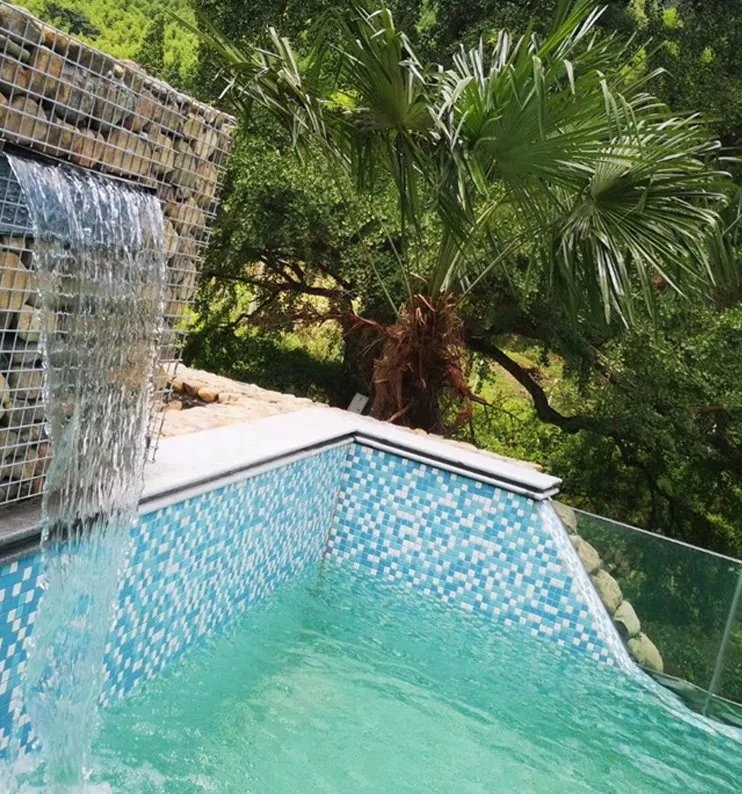 Pool Tile Application