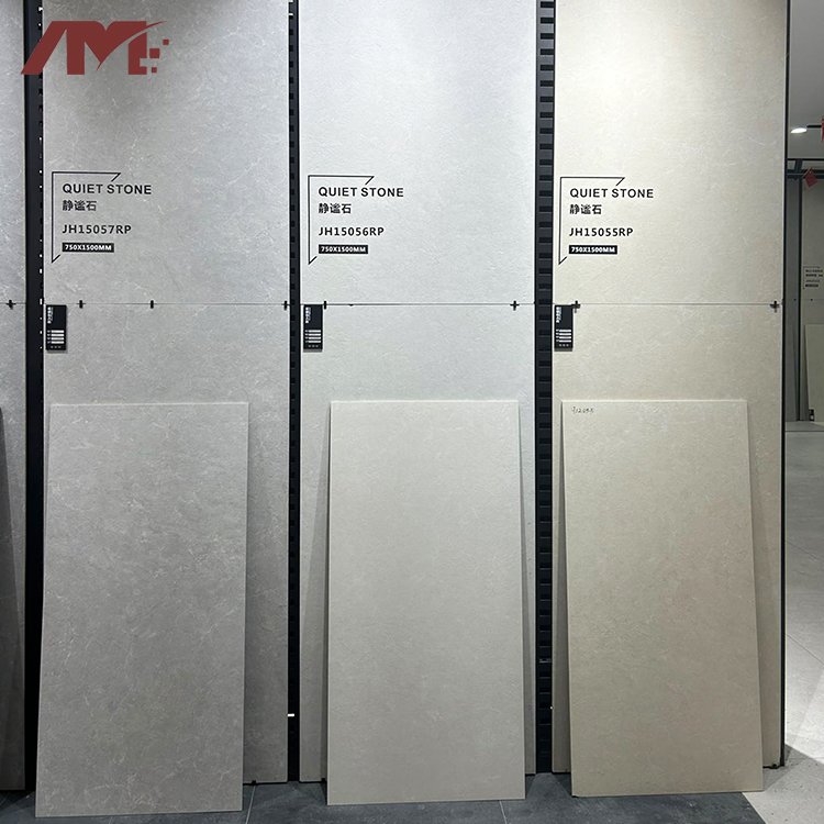 600X1200/750X1500/800X800 Lobby Lime Stone Ceramic Porcelain Rustic Antique Matt Floor Tile Wall